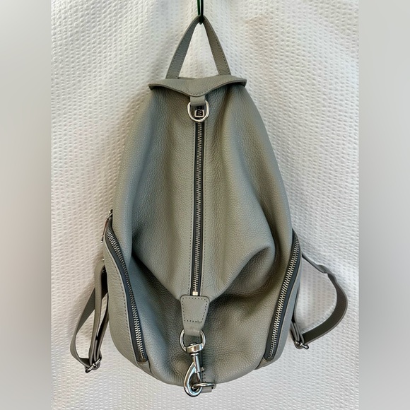Rebecca Minkoff Julian Gray Leather Backpack main image 14